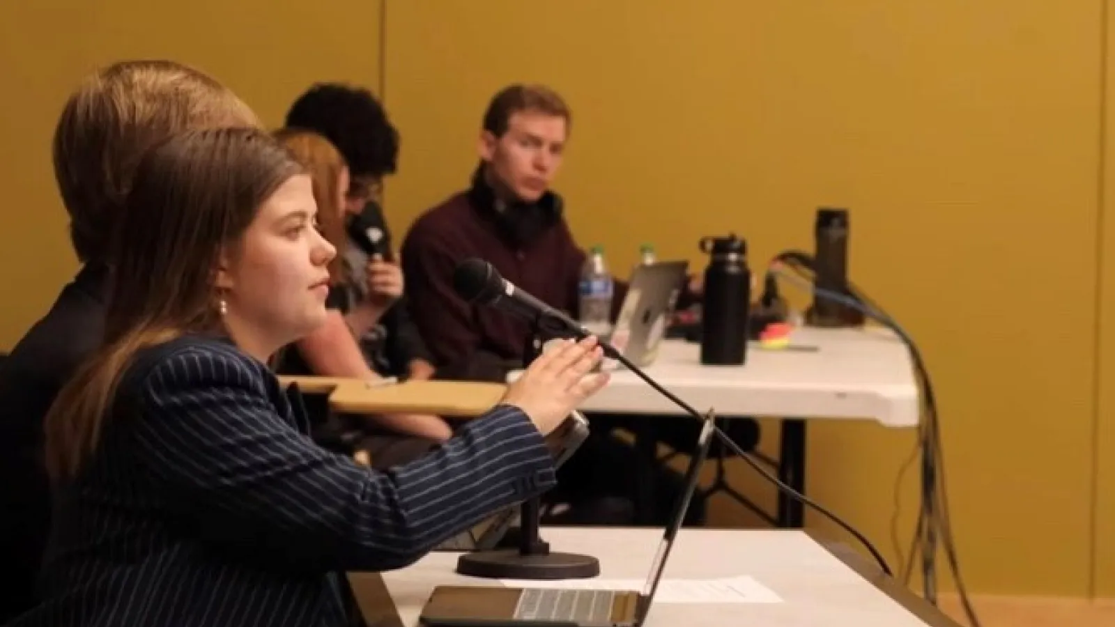 Elyse Reed at Lantern debate