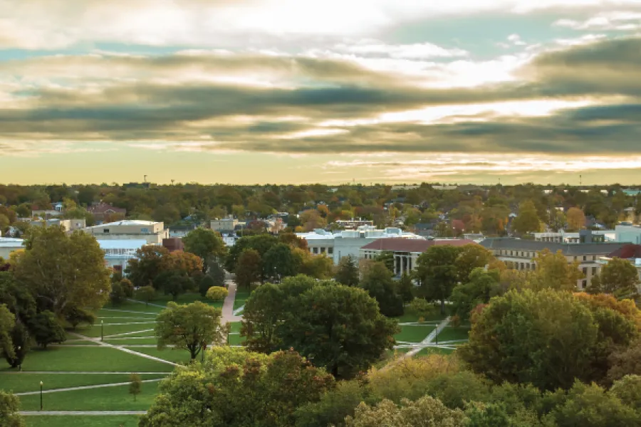 OSU looking east